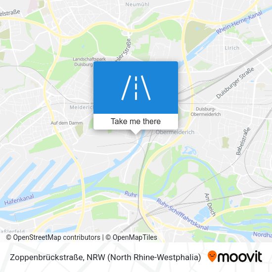 Zoppenbrückstraße map
