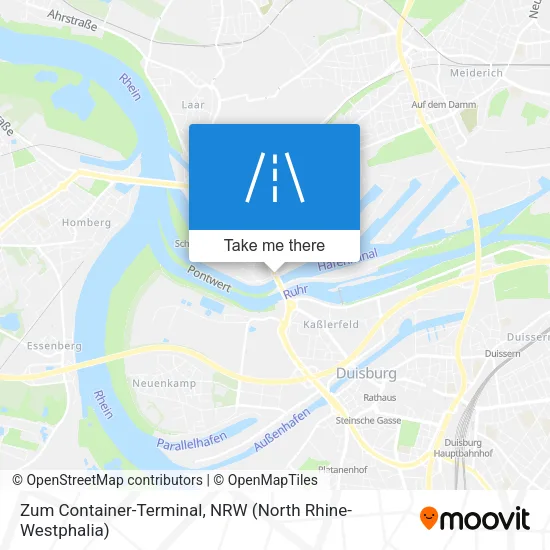 Zum Container-Terminal map