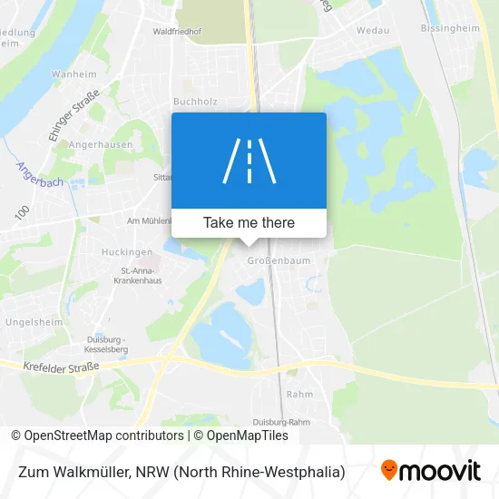 Карта Zum Walkmüller