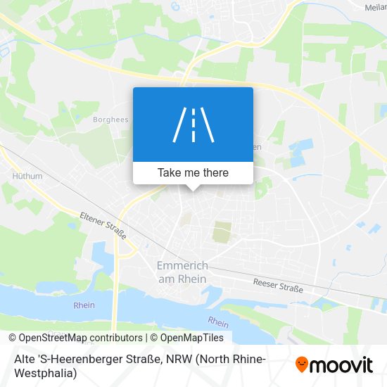 Alte 'S-Heerenberger Straße map