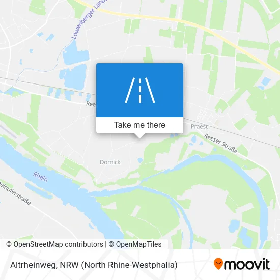 Altrheinweg map