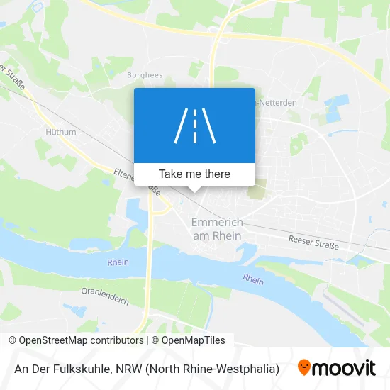 An Der Fulkskuhle map