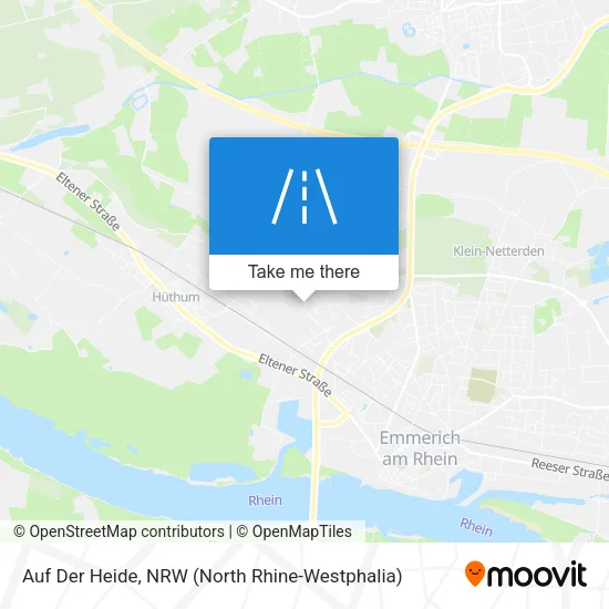 Карта Auf Der Heide