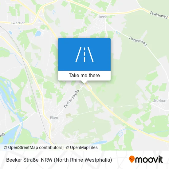 Beeker Straße map