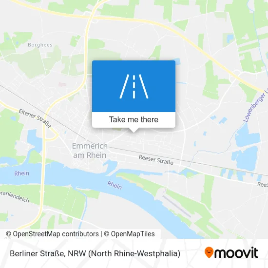 Карта Berliner Straße