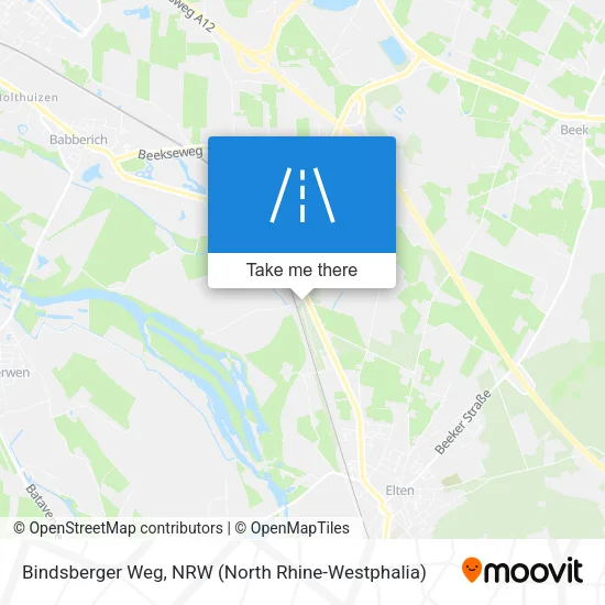 Карта Bindsberger Weg