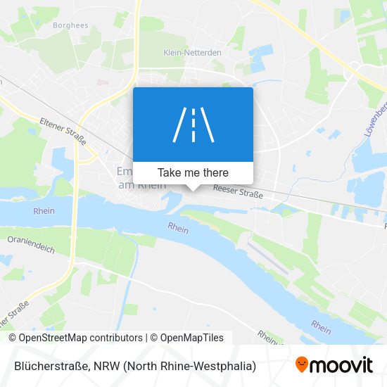 Blücherstraße map