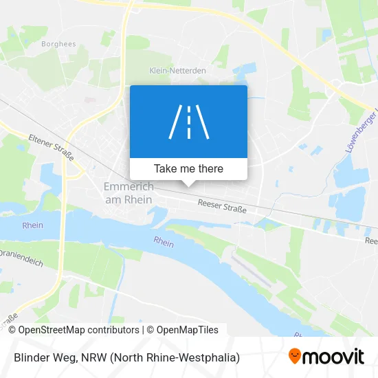 Карта Blinder Weg