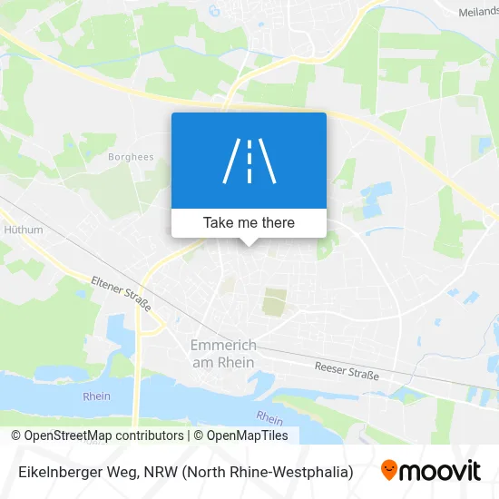 Eikelnberger Weg map