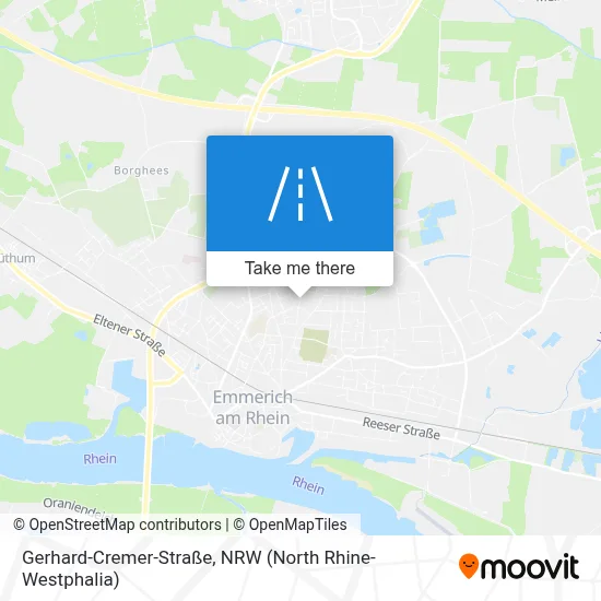 Gerhard-Cremer-Straße map