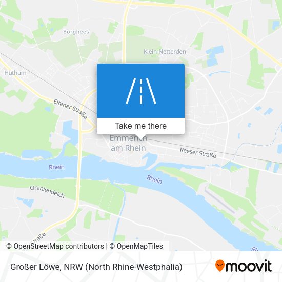 Großer Löwe map