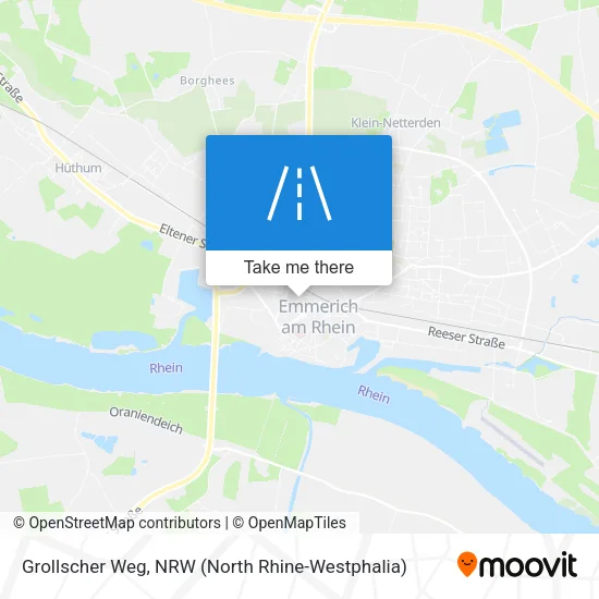 Карта Grollscher Weg