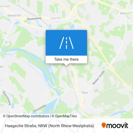 Карта Haagsche Straße