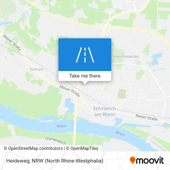 Карта Heideweg