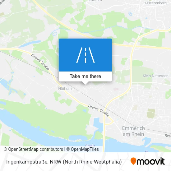 Карта Ingenkampstraße