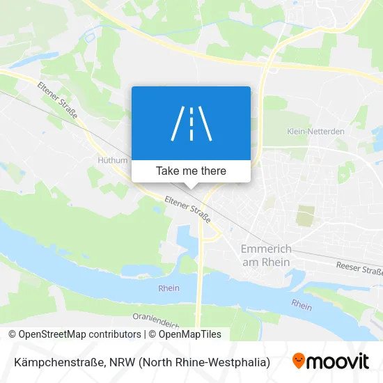 Карта Kämpchenstraße