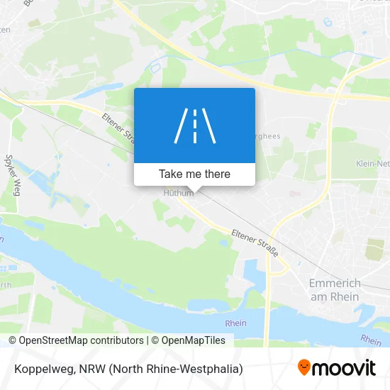 Карта Koppelweg