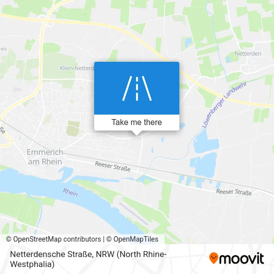 Карта Netterdensche Straße