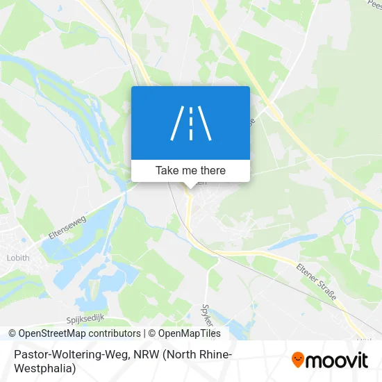 Карта Pastor-Woltering-Weg