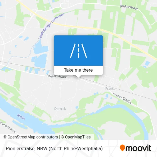 Pionierstraße map