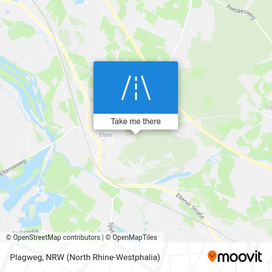 Plagweg map