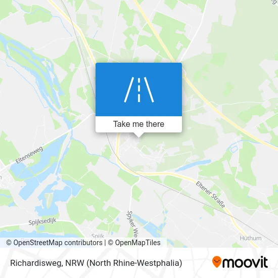 Richardisweg map