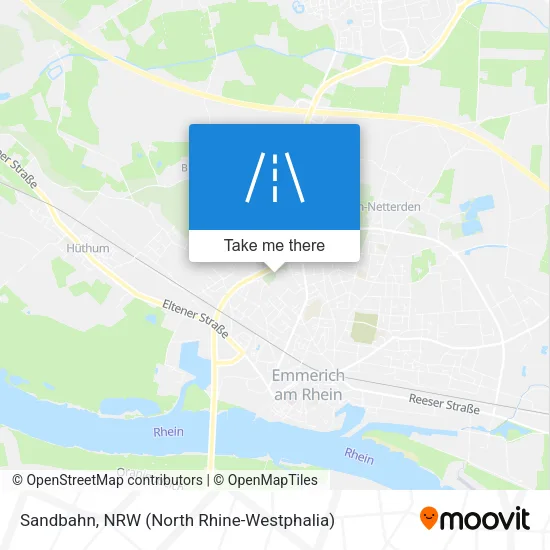 Карта Sandbahn
