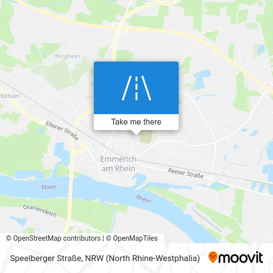 Карта Speelberger Straße