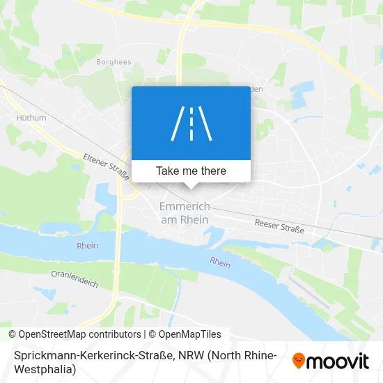 Sprickmann-Kerkerinck-Straße map
