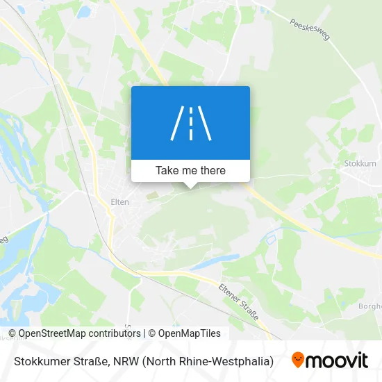 Карта Stokkumer Straße