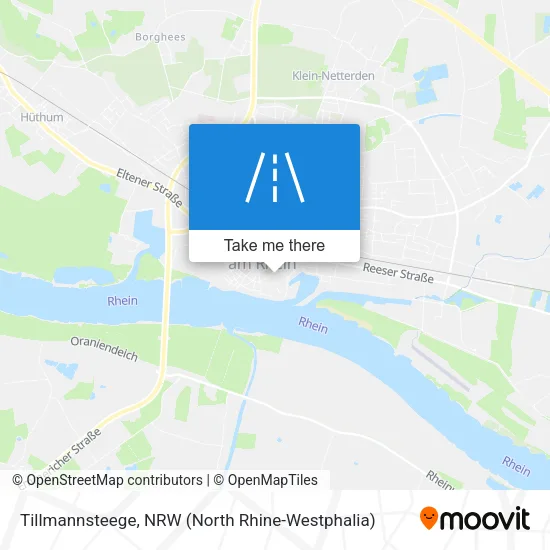 Карта Tillmannsteege