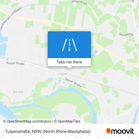 Tulpenstraße map