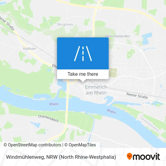 Windmühlenweg map