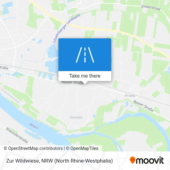 Карта Zur Wildwiese