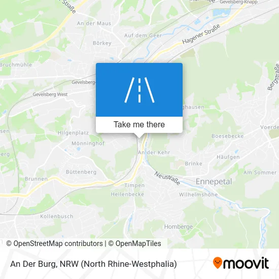 Карта An Der Burg