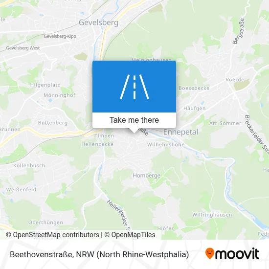 Beethovenstraße map
