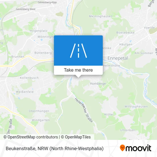 Карта Beukenstraße