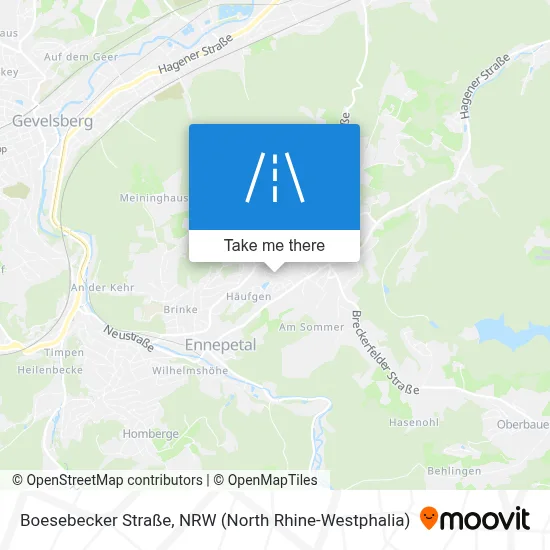 Boesebecker Straße map
