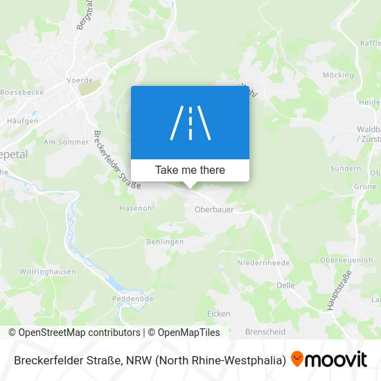 Breckerfelder Straße map