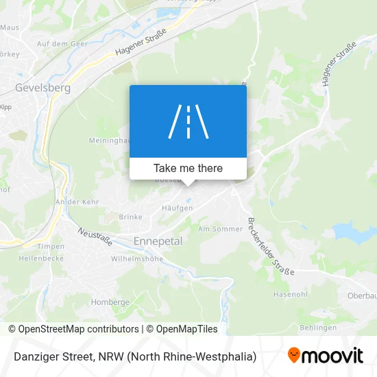 Danziger Straße map