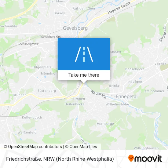 Карта Friedrichstraße