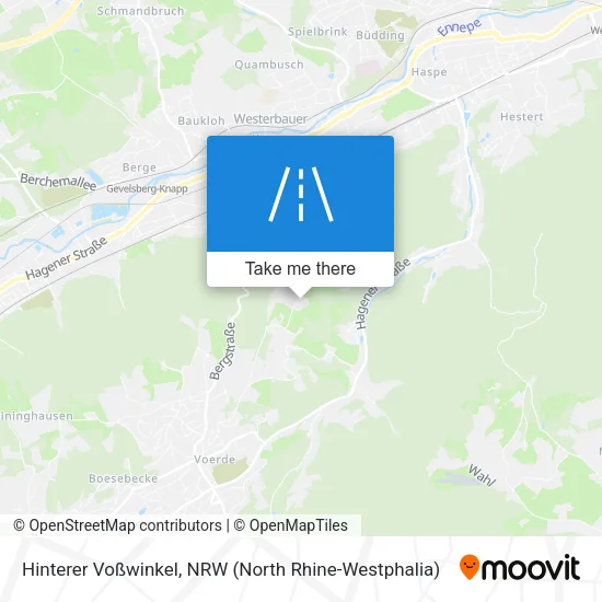 Карта Hinterer Voßwinkel
