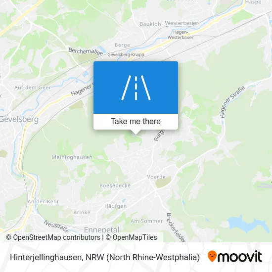 Hinterjellinghausen map