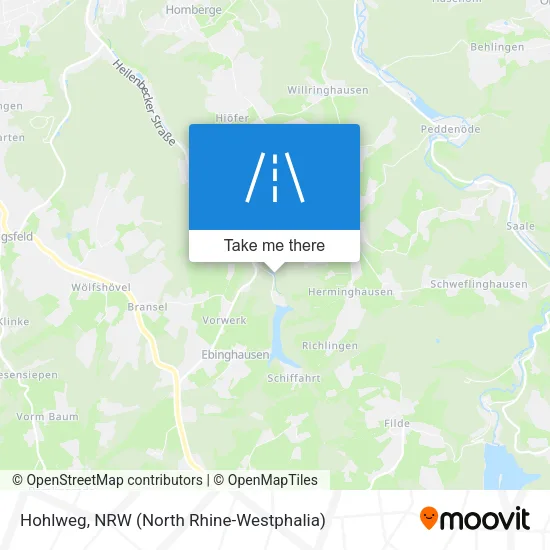 Карта Hohlweg