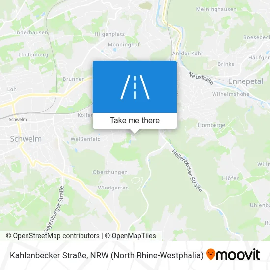 Kahlenbecker Straße map