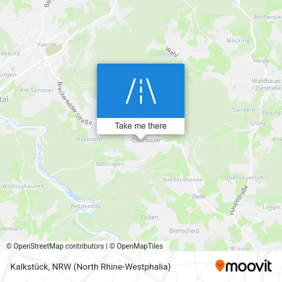Карта Kalkstück