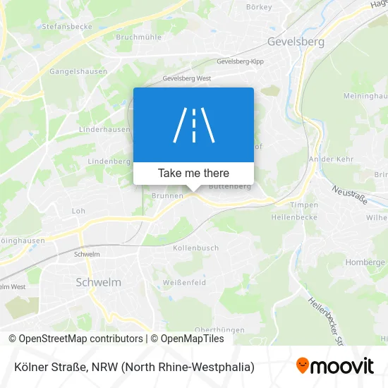 Карта Kölner Straße