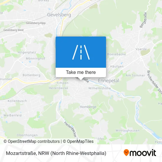 Карта Mozartstraße