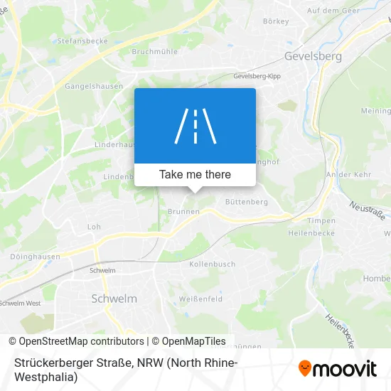 Strückerberger Straße map