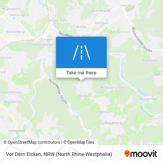 Карта Vor Dem Eicken